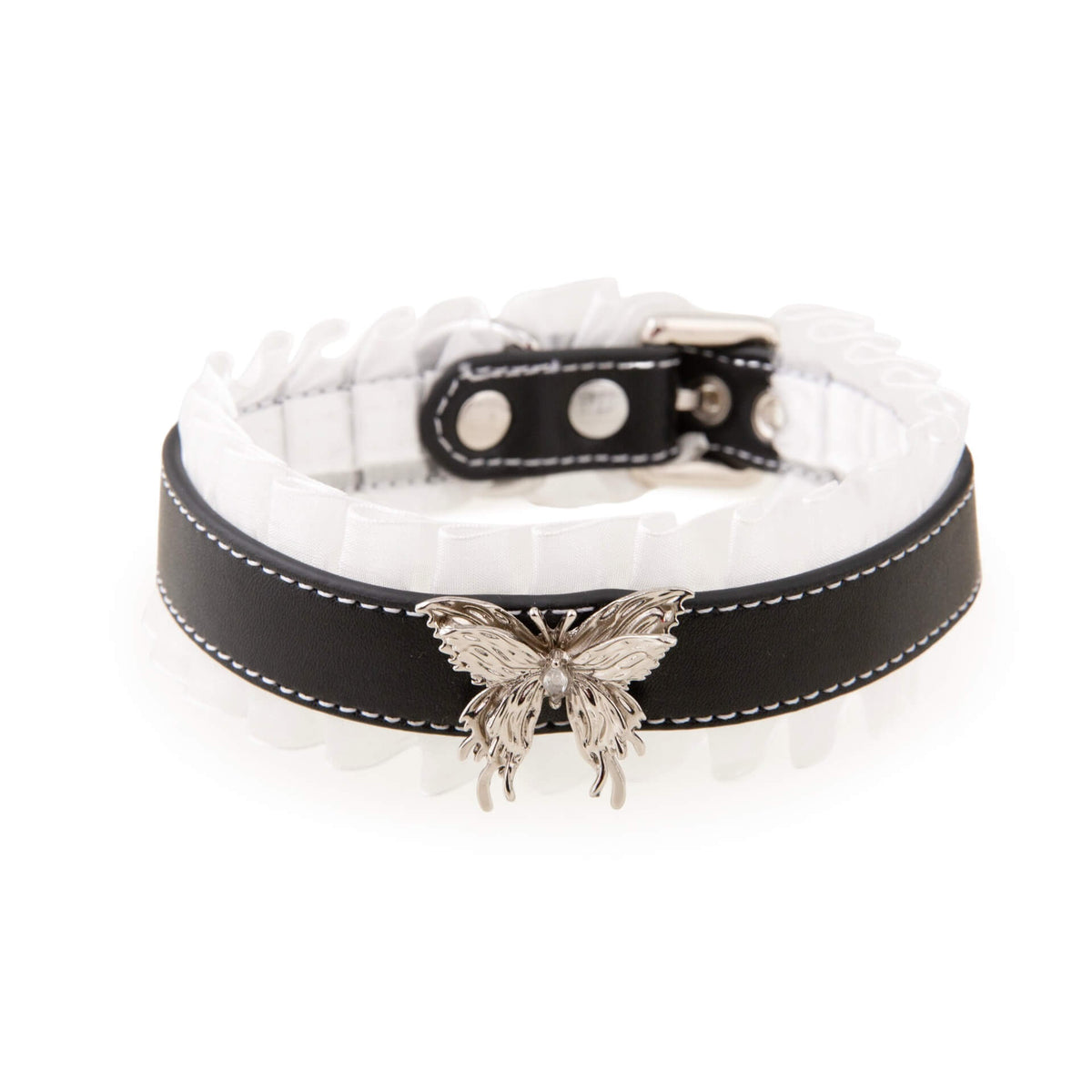 Phantom Lace (Black cowhide)
