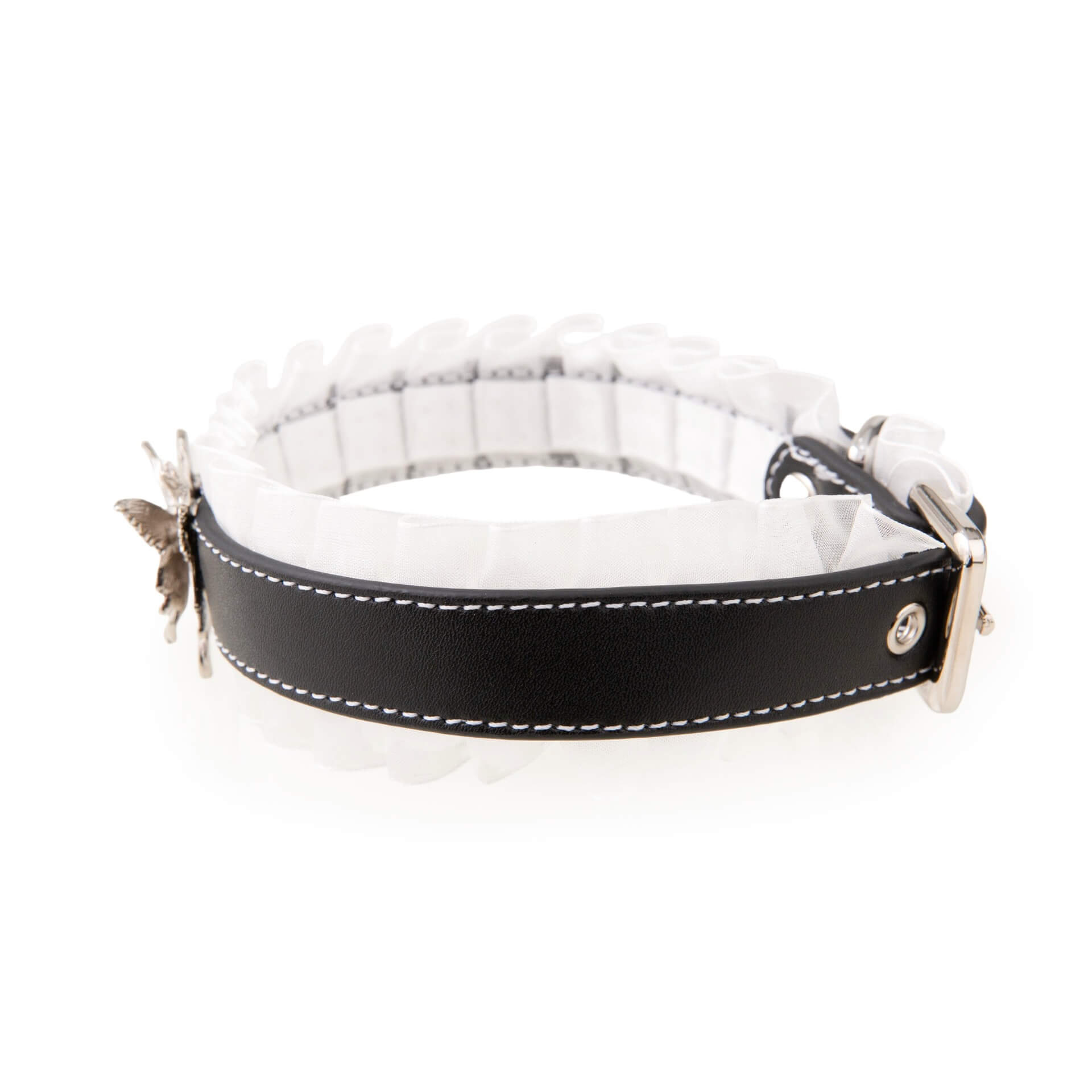 Phantom Lace (Black cowhide)