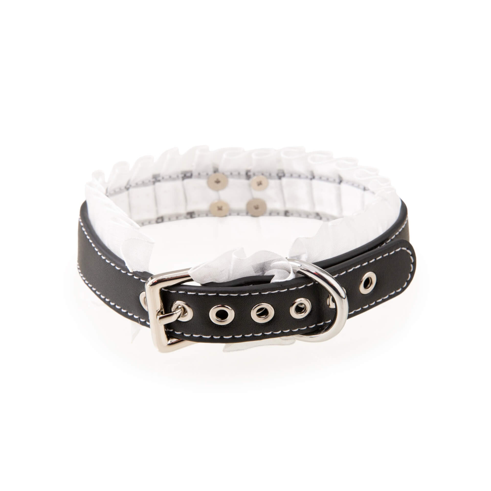 Phantom Lace (Black cowhide)